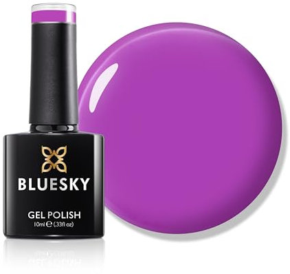 Bluesky Gel Nail Polish 10ml, Your Purple Decision - AW2322, Purple Soak-Off Gel Polish for 21 Day Manicure, Professional, Salon & Home Use, Requires Curing Under UV/LED Lamp