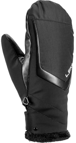 LEKI Damen Stella Handschuhe, Black, EU 8