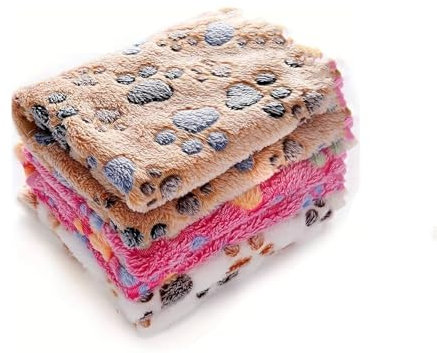 YASTA Coperta Plaid Per Animali Domestici In Pile Coperta Invernale Morbida Per Cani Gatti 80X100CM