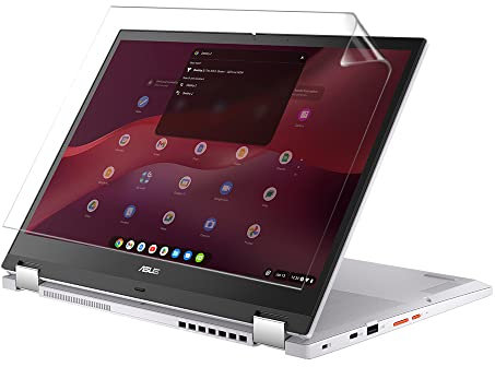 Celicious Silk Mild Anti-Glare Screen Protector Film Compatible with Asus Chromebook Vibe CX34 Flip (CX3401) [Pack of 2]
