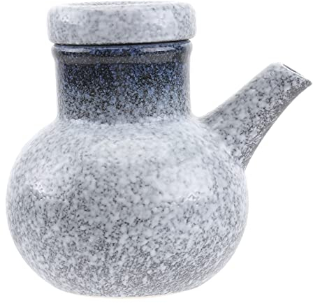 ABOOFAN lagercontainer vorratsbehälter küchengadges küchenzubehör Flasche Olivenöl Gewürzbehälter aus Keramik Gewürzflasche Gewürztöpfe Japanischer Stil Spender Sojasauce