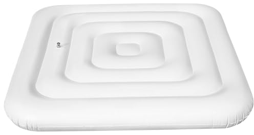 Whirlpools-Gehäuse, aufblasbare Whirlpools-Abdeckung 48 im Quadrat-Whirlpools-Gehäuse mit Inflations- und Deflationsventil Winddicht, schneebeichte, schneebedeckter, isolierter Whirlpools-Deckel