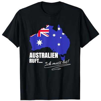 Auswandern Australien Abschied Must Have Gadgets Auswanderer T-Shirt