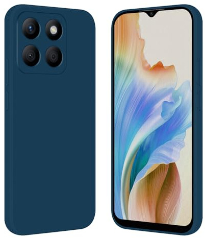 Tveinan for Honor X6b Case, Ultra Slim Thin Soft Silicone Cover, Flexible TPU Shell Shockproof Phone Case for Honor X6b, Dark Blue