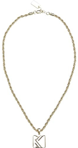 Karl Kani Unisex KA242-032-1 Karl Kani OG Charm Helix Chain gold, one size