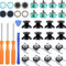 Kit de Reparación de Joystick Xbox - 37 Piezas Compatibles con Controladores Xbox One S, Xbox Series X, Xbox One y Xbox One X