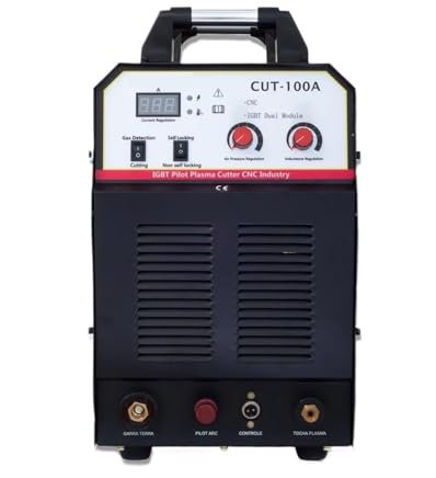 ZQJYMXY Metal Arc Industrial Plasma Cutter Welder, 100Amp Plasma Cutter CNC Cutting 30mm 380±15%, Large LED Digital Display