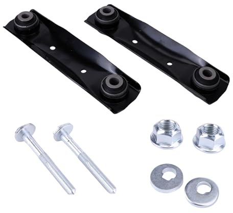 iSpchen 2PCS Rear Lower Suspension Control Arm Suspension Control Arm Camber Bolt Kit for Vauxhall Insignia Mk I (A) Country Tourer (G09) 2013-2017 Replaces 13219171 13219173 4 23 046 4 23 556