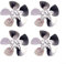 Motor Fan Blades for Enhanced Cooling Choose Between Sturdy Plastic or Aluminum Materials for Your Needs (aluminum 170mm)