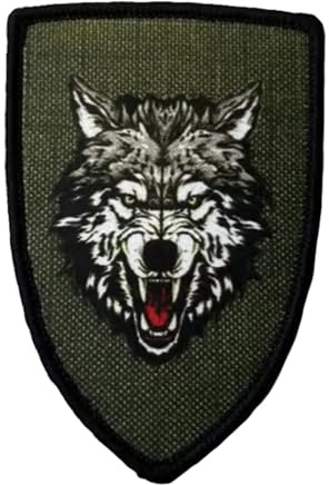 Tactical Klett Patches Wolf MilitäR Moral Aufnäher Hook Patches Drucken Mit Klettverschluss Für DIY Kleidung Rucksäcke Jacken Jeans Uniform Hüte