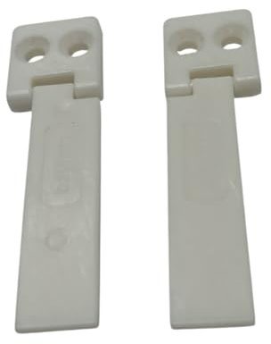 Metall Griff Klappgriff Fenstergriff Türgriff Fliegengitterfenster-oder Tür Ersatzteil Zubehör für Insektenschutz Fenster oder Fliegenfenster Türen (Klappgriff, Weiß)