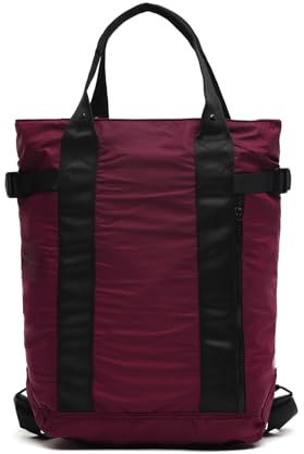 MISAKO Fredy mochila con bolsillo para portátil 13.3 pulgadas Mujer - Fredy Burdeos 39x14x37cm