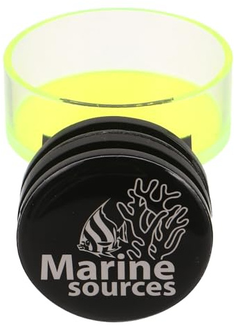 WEKAMOS Magnetischer Korallenfragmenthalter 50mm aus Acryl Schwebendes Korallenregal für Meerwasser und Süßwasseraquarien Universeller Aquariumhalter für Riffdekoration