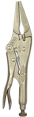 Irwin Vise Grip 9LN Langbeck-Gripzange 225 mm, lange Backen, Spannweite 70 mm, Drahtschneider, 1502EL4
