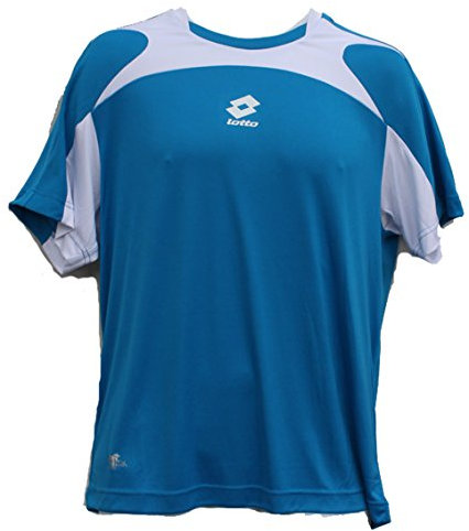 Lotto Sport T-Shirt Bat, Herren, Gr. XXL (54), Blue Rays/White