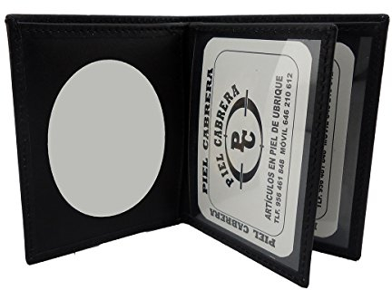 Cartera Porta Civil Tipo Libro para Guardia Civil, Policia Local, Proteccion Civil, Seguridad Privada, Cruz Roja.