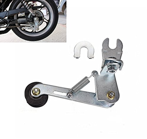 JenNiFer Accessoires Élastiques De Régulateur Antidérapants Universels De Tendeur De Chaîne Automatique De Moto