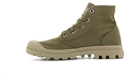 Palladium Pampa Hi, Stivali Sneaker Donna, Verde (Scuro 307), 39 EU