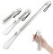 Chausse-pied rétractable extra long de 91,9 cm — Mini chausse-pied blanc réglable avec poignée confortable