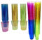 160 Plastic Shot Glasses, Colourful Rainbow 30ml - Shot Cups| Shots Jelly Sample Tasting Desserts, Weddings Birthdays Parties Christmas, Stag, Hen Re-Usable (160)