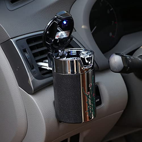Auto Aschenbecher Mit Led-Leuchten, FüR Dacia Lodgy 2 Mcv Sandero Duster Logan Sandero