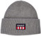 GANT Herren Unisex. Retro Shield Beanie M tze, DARK GREY MELANGE, Einheitsgröße EU