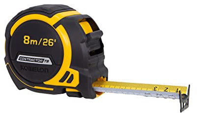 Komelon 93425IM Contractor TS Maßband, 8 m x 3,2 cm
