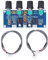 Audio Vorverstärkerplatine 2 Kanäle Vorverstärkermodul DC 12V-24V Vorverstärker Tone Platine Verstärker Modul HiFi Stereo Audio Amplifier Board