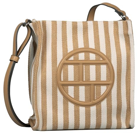 TOM TAILOR Romy Damen Umhängetasche Crossbody Bag Mittelgroß Braun