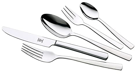 Home4You Besteck-Set Essbesteck Tafelbesteck | 30-teilig | für bis zu 6 Personen | Metall