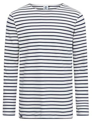 HANSEHELD Herren Streifenshirt GOTS Langarm