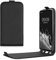 kwmobile Schutzhülle kompatibel mit Samsung Galaxy S10e - Hülle Handy - Flip Case Handyhülle Schwarz