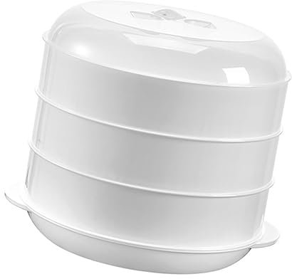 PHENOFICE Mikrowellen-dampfgarer Mit Deckel Stufige Mikrowellen-dampfbox Für Zubereitung Von Dim Sum Reis Und Anderen Asiatischen Gerichten Praktische Küchenutensilien Für Schnelles Und