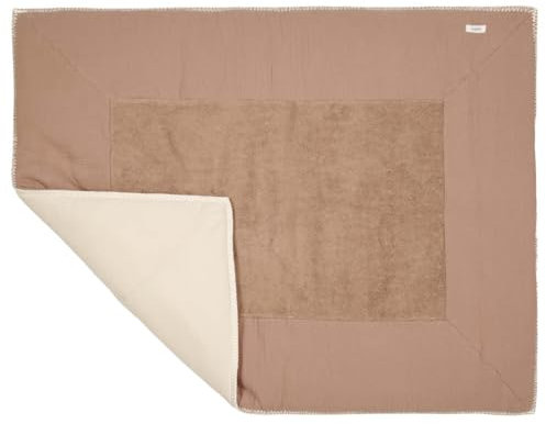 Koeka Laufstalldecke - Viereckige Laufgittereinlage - Spieldecke - Krabbeldecke - Faro - Musselin Baumwolle -