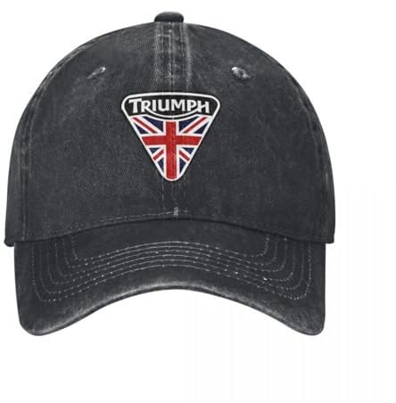 T-Triumphs Motorrad Distressed Gewaschene Kassette Baseballkappen Weiblich Männlich IndividuellCasual Frühling Hüte Geschenk