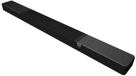 Klipsch Flexus Core 300 5.1.2 Channel Powered by Onkyo Bluetooth Soundbar with Dirac Live Room Correction, Dolby Atmos and Custom Tuned Bass, Black