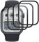 Protector de Pantalla Compatible con Apple Watch Series 1/2/3 42mm, 3 Piezas Pantalla Protectorao[Dureza 9H][Antihuellas][Antiarañazos][Ultra Claro]Protector Cristal