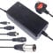 54.6V 2A Electric Bike Charger, 48V Mobility Scooter Char-ger Lithium Battery Charger, Fast Charging Power Adapter for Scooter, Balance Bike with Led Indicator 4 Types of Plugs