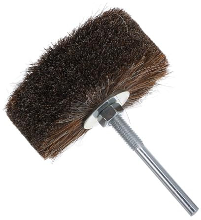 Hemobllo Pferdehaarbürste Für Bohrmaschine Drahtbürste Für Pferde Polierscheibe Aus Pferdehaar Rosshaarscheibe Zubehör Für Rotationswerkzeuge Schleifen Wachsen Holzschnitzerei Schmuck