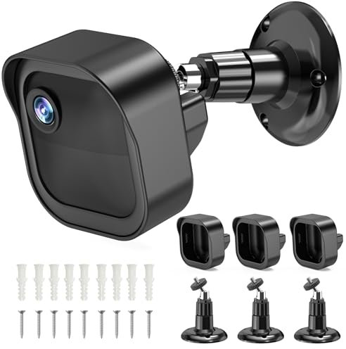 Blink Outdoor 4 Kamera Halterung (3er Pack), 360° Verstellbare Wandhalterung mit Wetterfester Schutzhülle, Montagehalterung für Blink Kamera Outdoor 4 (4. Gen) & 3. Gen