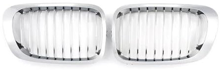 Parrilla Delantera Cromada para E46 Serie 3 325Ci 330Ci Convertible (1999-2002) Rejilla Parachoques Delantero