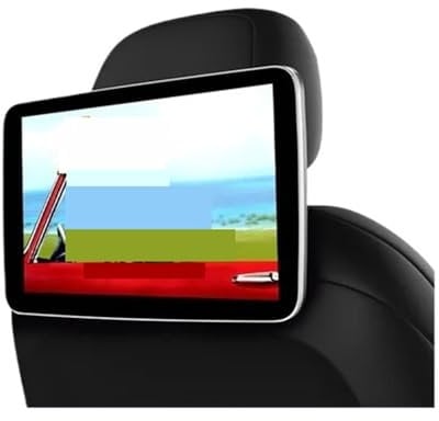HCZKIUJY 10,1/11,6 2+32G Auto-Kopfstützenmonitor HDMI-Display IPS Tablet Touchscreen für Video-, Musik- und TV-Player auf den Rücksitzen im Auto (X30)
