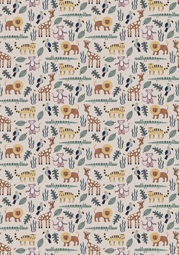 Roomblush - Zoo - Non-woven Wallpaper - Nursery - 200cm x 285cm - RB339