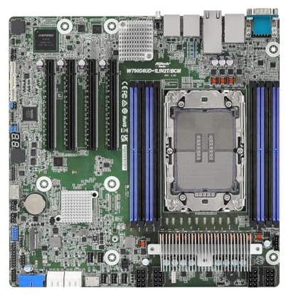 ASRock Rack Server Motherboard W880D4U Micro-ATX Single Socket LGA 1851 Intel® Core™ Ultra Desktop Processors (Series 2)