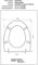 Pozzi Ginori 56760000 Pozzi Selnova 3 Sedile con Cerniere in Plastica, Bianco