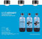 sodastream lot de 3 Bouteilles de Gazéification Classique - 1L -