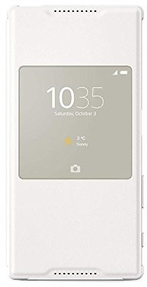 Sony Etui fenêtre Style-up pour Xperia Z5 Blanc