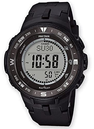 Casio Herren Chronograph Quarz Uhr mit Kunststoff Armband PRG-330-1ER