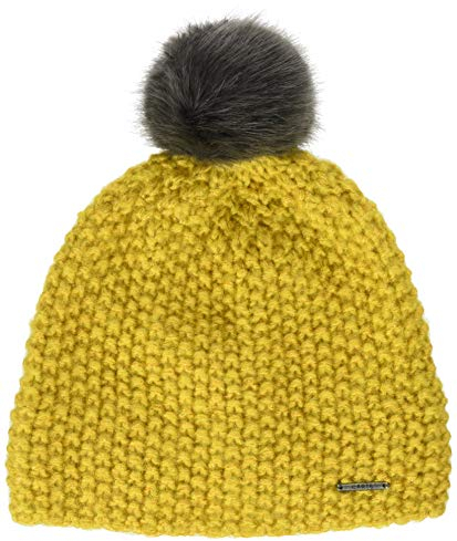 Barts Jungen Ymaja Beanie Baskenmütze, Gelb (0017-YELLOW 017L), 53