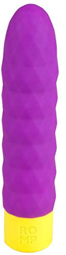 ROMP Beat Estimulador del clítoris Mini vibrador discreto masajeador mujer 6 velocidades y 4 modos de vibración, 100% impermeable